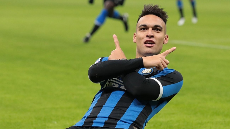 Lautaro Martínez está em grande fase atuando pelo Inter de Milão