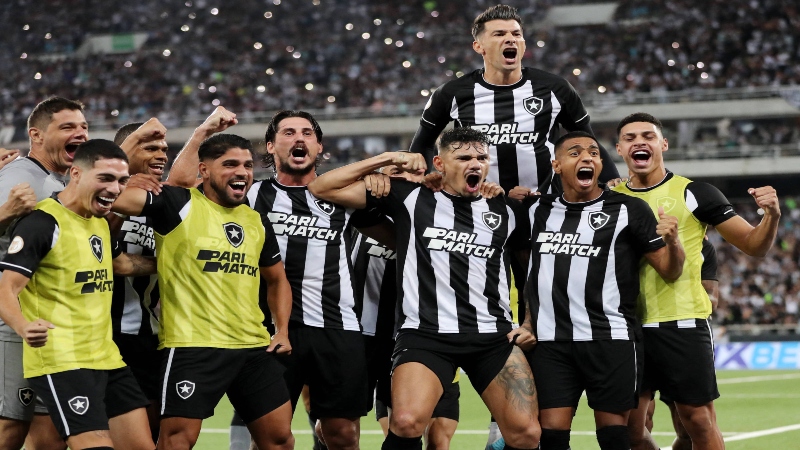 Usuário da Betano lucrou R$ 79 mil apostando no título do Botafogo