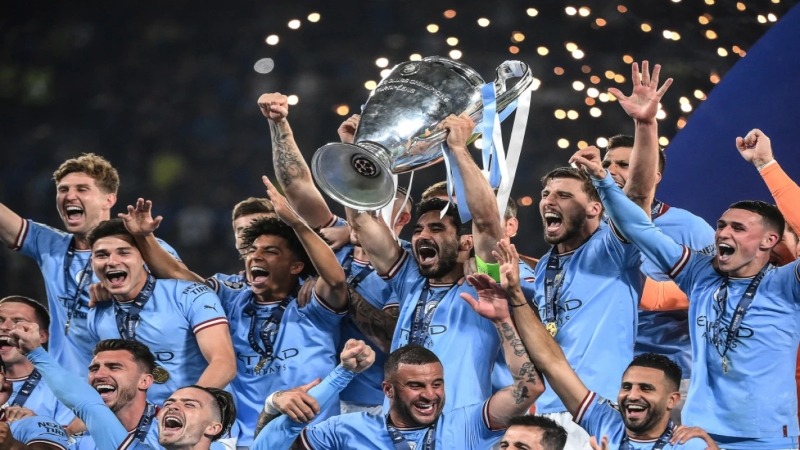 MANCHESTER CITY CHAMPIONS