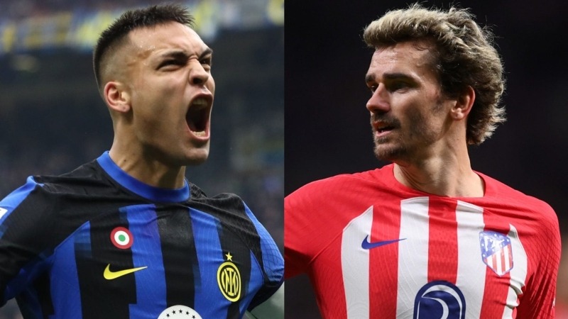 Atlético de Madrid x Inter de Milão